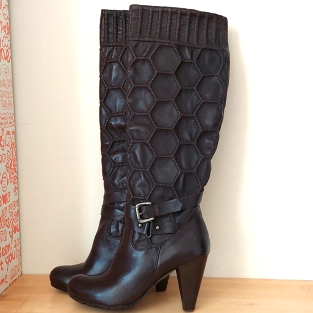 Ron white brown all day heels boots